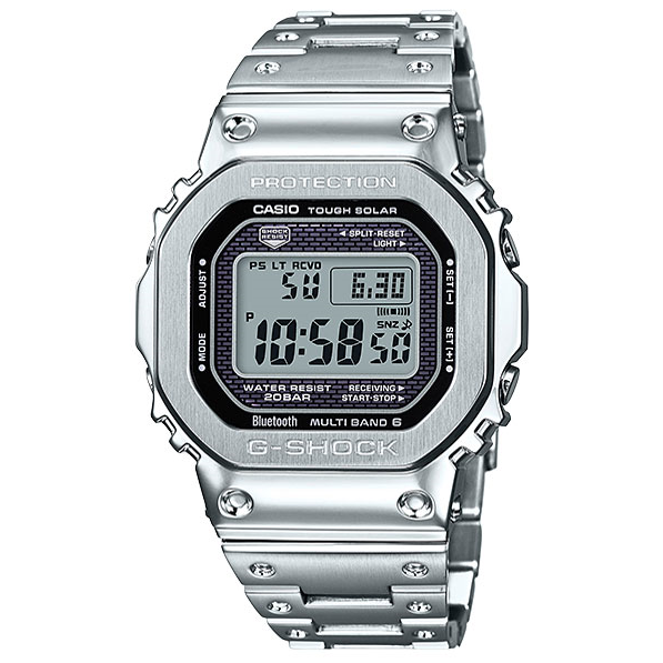 CASIO 腕時計 G-SHOCK 電波ソーラー GMW-B5000D-1JF メンズ シルバー 4549526187698